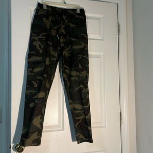 camouflage cargo pants
